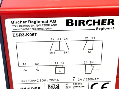 NEW BIRCHER REGLOMAT ESR3-K067