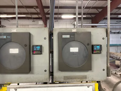 USED 1968 REID BOILER WORKS 60”X 40’ LONG DOUBLE DOOR