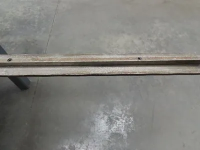 Press Brake Die 96" Long 2-1/2" Wide Flat 5/16" Thick 1/2" Tang