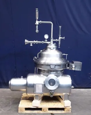 Westfalia MSB 60-01-076 warm milk separator, 316SS.