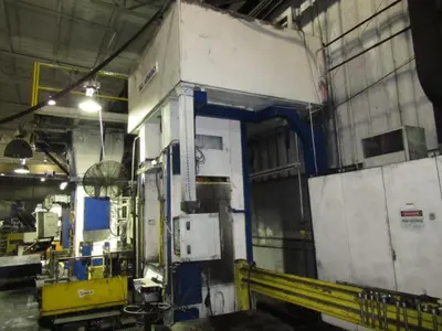 400 TON SACK & KIESSELBACH STRAIGHT SIDE HYDRAULIC PRESS: STOCK #12328