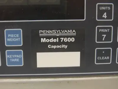 Pennsylvania Scale Company 7600 Scale Count & Weigh Indicator