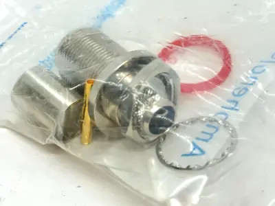 082-346-RFX | Amphenol RF  N-Type Straight Crimp Jack RG-8 RG-213 RG-225 50 Ohm - New