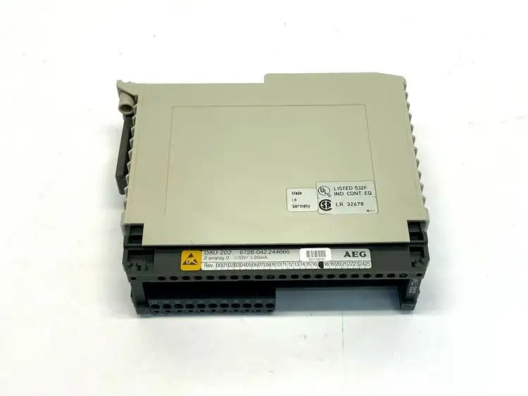 Used AEG DAU 202 PLC Input & Output Michigan US | Maverick Industrial Sales #1399883