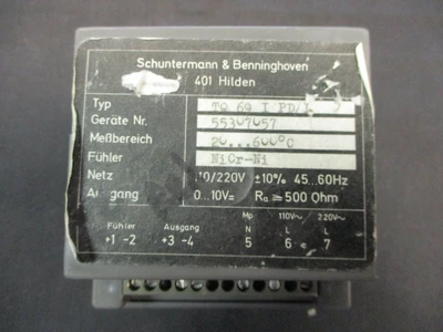 USED SB (Schuntermann & Benninghoven) TQ 69 I