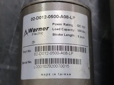 NEW WARNER ELECTRIC 02-D012-0500-A08-LP