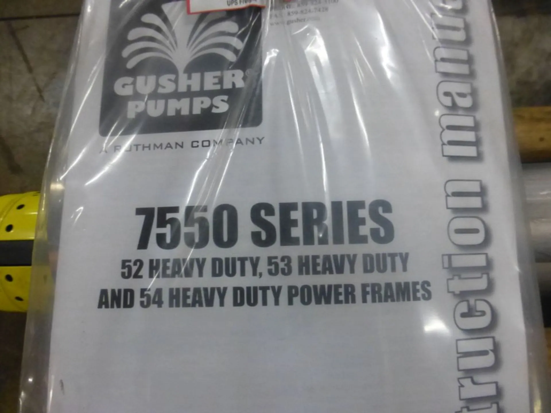 USED Gusher Pump 7550