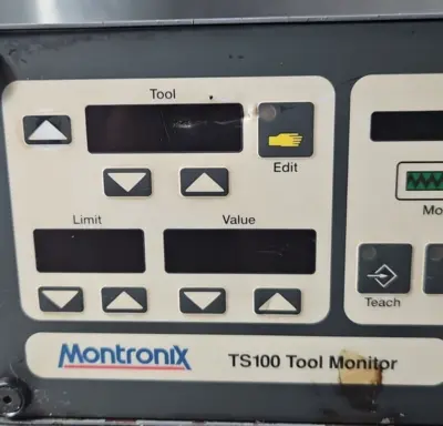 Montronix TS100 Tool Monitor Keypad Panel (BIN343)