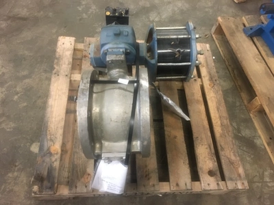 Dezurik 8"-150# Type VPB V-Ball Control Valve, New Storeroom Spare