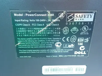Used DELL 3348 Network Switches Ohio US | HGR 24 #941818
