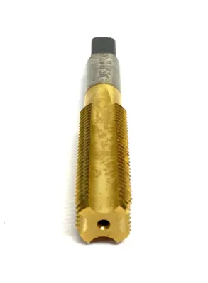 USED CLEVELAND TWIST DRILL M16 X 1.5 HSG D6, STRAIGHT FLUTE TAP, 4-FLUTE, L2304