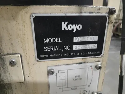 Koyo KC300D Rough Outer Diameter Grinding Machine