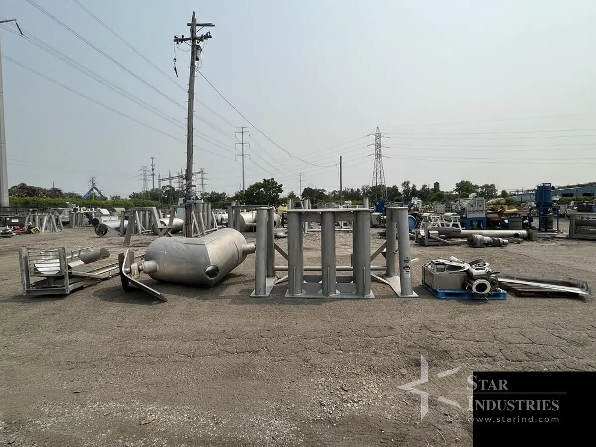 Used PATTERSON-KELLEY TWIN SHELL BLENDER Chemical & Process Equipment California US | Star Industries #1250137