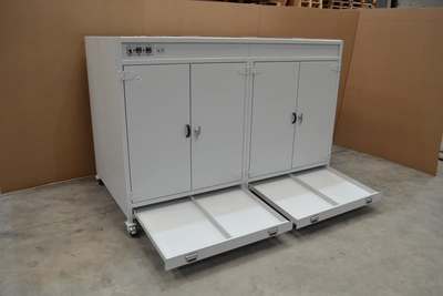 Electric Drum Heating Oven - Capacity 4 X 200Lt Drums