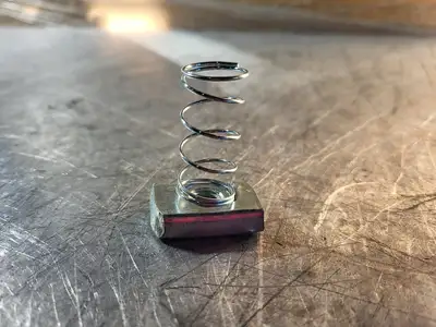 1-2/5" Chanel Nut w/ Spring