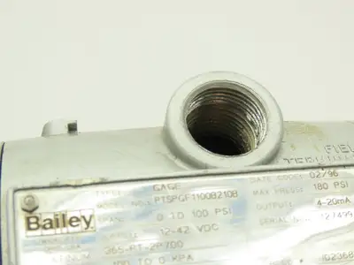 Bailey PTSPGF1100B210B Differential Pressure Transmitter 3-100 PSI 12-42VDC