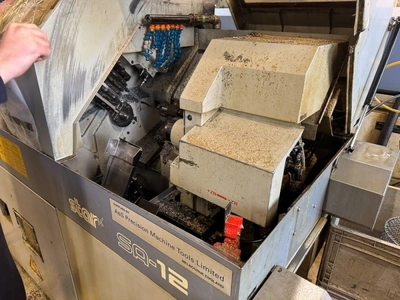 STAR CNC Swiss Type Automatic Lathe, in good used condition, visible under power