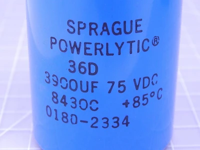 Used SPRAGUE POWERLYTIC _UNKNOWN_ Capacitors | OCO Industrial #1611525