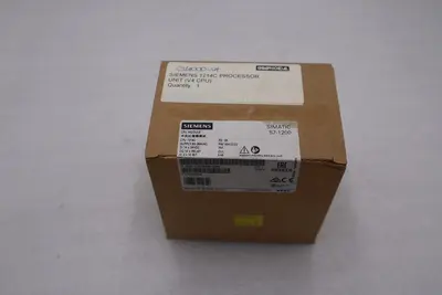 NEW SEALED SIEMENS 6ES7 214-1BG40-0XB0 COMPACT CPU SIMATIC S7-1200 STOCK H173A