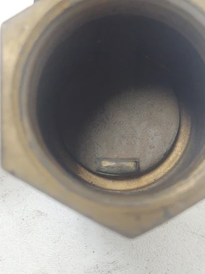 🔥PGL 1-1/2" BRONZE 125S 200 WOG THREADED GATE SWING CHECK VALVE
