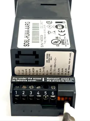 USED WATLOW SERIES SD LIMIT CONTROLLER 1/16 DIN MISSING SCREW