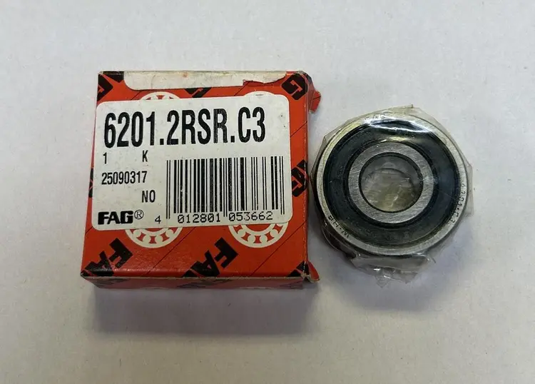 New | in-Stock FAG 6201.2RSR.C3 Bearings | Surplus Asset Holdings #1202089