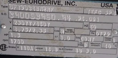 NEW SEW-EURODRIVE KA66DT90S4BM2NF REDUCER W/ DFT9034BM2MF MOTOR