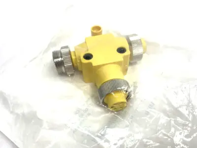 New | in-Stock AutomationDirect ZIPport T-coupler, (2) 5-pole female 7/8" Electrical Fittings Michigan US | Maverick Industrial Sales #1390801