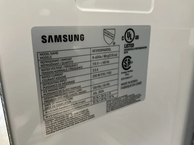 Used SAMSUNG RF29DB9600QL Refrigerators Michigan US | Miedema Asset Management Group #1769143