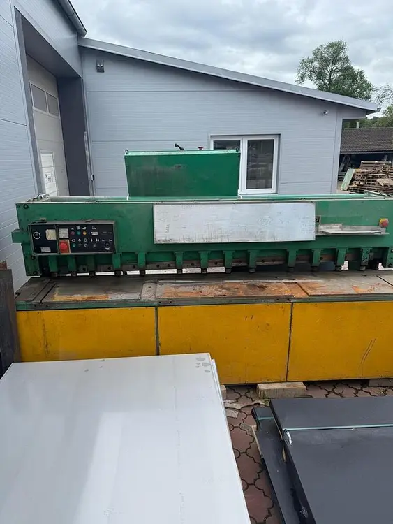 Used 1978 PIESOK NTE 3150/6.3 D Power Squaring Shears (Inch) CZ | Amaron s.r.o. #1061656