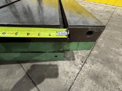 36" X 48" GIDDINGS & LEWIS AIR LIFT ROTARY TABLE: STOCK #23588