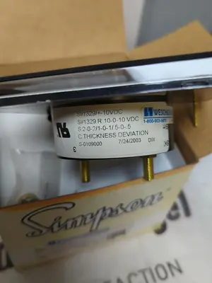 New | in-Stock SIMPSON SI/1329/+-10VDC Voltmeters Ohio US | Surplus Asset Holdings #1247146