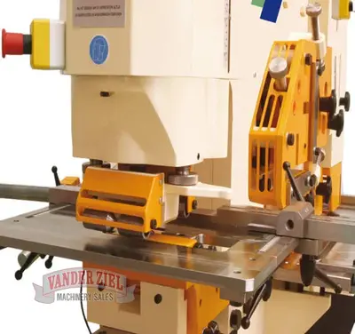 Geka Hydracrop 165/300 185 Ton Dual Cylinder Ironworker - NEW