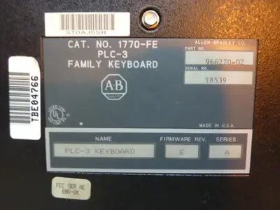 Used ALLEN BRADLEY 1770-FE SER A Interface Monitors Michigan US | Ideal Machinery #897957