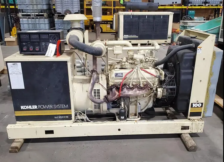 Used 1999 KOHLER 100RZ282 Gas Generators | E&M Equipment #903992