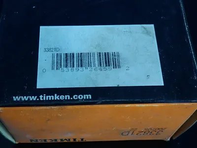 NEW TIMKEN 33821D