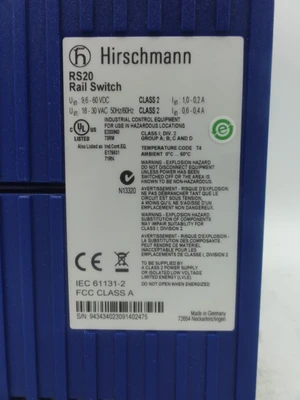 USED HIRSCHMANN RS20-1600T1T1SDAEHH03.1.02