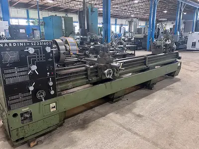1985 NARDINI SZ25160T Lathes, Gap Bed | Machinery Central (1)