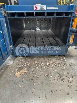 Used 2012 AMERICAN BALER PW3560R-820 CLOSED DOOR FULL PENETRATION HORIZONTAL Balers Texas US | US Recycling Equipment #1516849