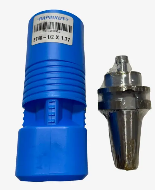RapidKut BT40 Shell Mill Adapter 1/2" x 1.77"