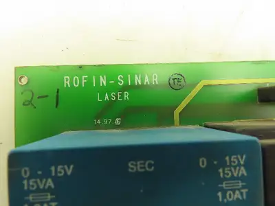 Rofin-Sinar Laser 318-2/07.91 DC Power Supply PCB Circuit Board