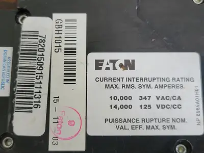 USED EATON GBH1015