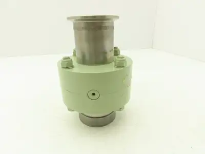 NA NA 2" Butterfly Valve Manuel 2-1/2" Flange & 2-3/8" Smooth Coupler SS Tube