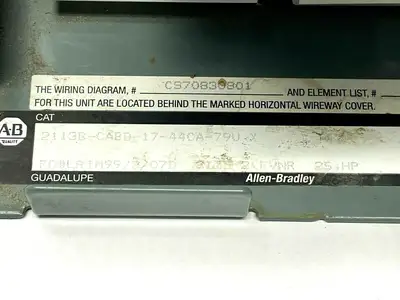 New | in-Stock Allen-Bradley 2113B-CABD-17-44CA-79U Motor Controllers Michigan US | Maverick Industrial Sales #1462846