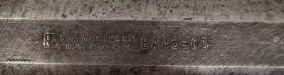 USED EA EDW. ANDREWS CO. EA45-05