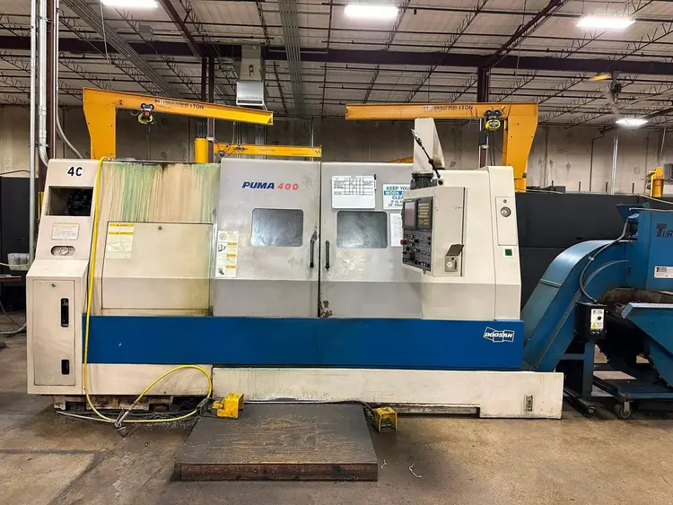 Used 2007 DOOSAN PUMA 400B CNC Lathes Illinois US | Revelation Machinery #402232