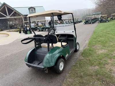 (1) 2017 E-Z-Go golf cart with a Kawasaki gas engine, model 625111G01, does not include Club canopy ...