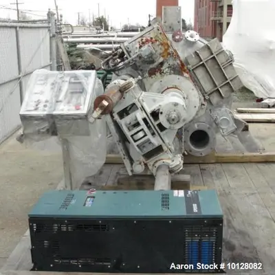 Used Bühler 1500 liter (400 gallon) Stainless Steel Vacuum Mixer