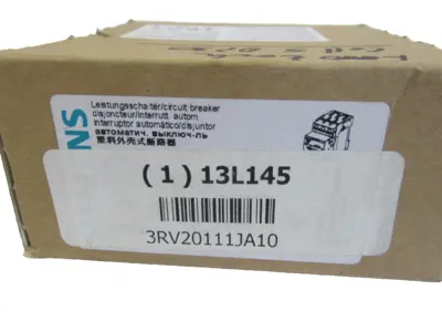 NEW SIEMENS 3RV2011-1JA10 CIRCUIT BREAKER 3RV20111JA10