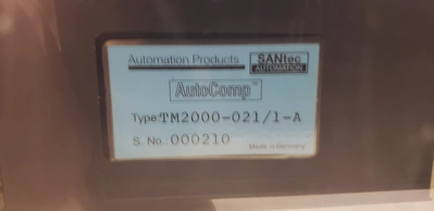 Santec Automation Interface Control TM-2000-021/1-A